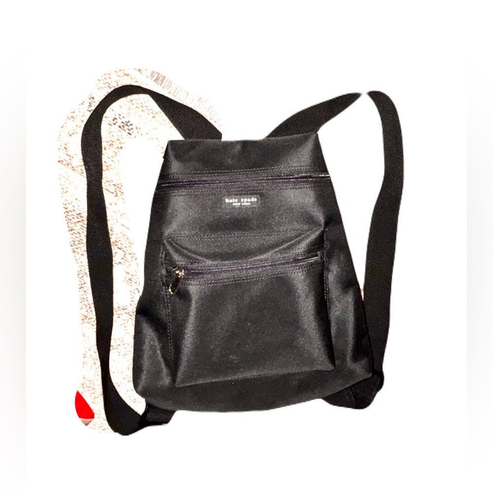 Kate Spade Chelsea small Black Nylon backpack